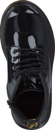 Dr. Martens Kinder-Schnürboots aus Leder 351003783365 (Schwarz)