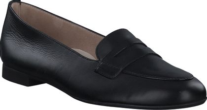 Paul Green Damen-Slipper aus Leder 110001819918 (Schwarz)