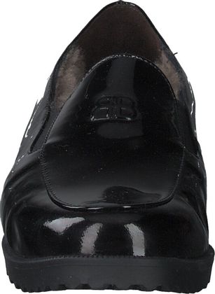 Brunate Gefütterte Damen-Slipper aus Leder 193003815391 (Schwarz)