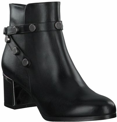 Shirley Mae Absatz-Stiefeletten für Damen 106001813266 (Schwarz)