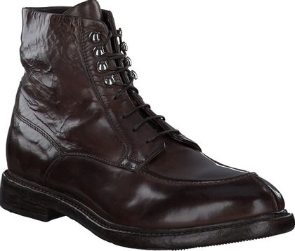 Lemargo Herren-Schnürboots aus Leder 212201857142 (Dunkelbraun)