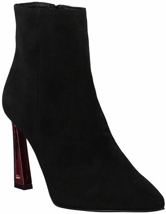 Phillip Hardy Damen-Stiefeletten aus Leder 106002791787 (Schwarz)