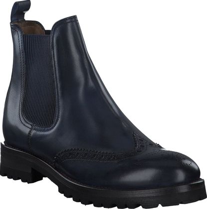 Konstantin Starke Damen-Boots aus Leder 102101694332 (Blau)