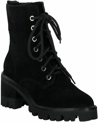 Eddie Rodriguez Damen-Boots aus Leder 102002808179 (Schwarz)