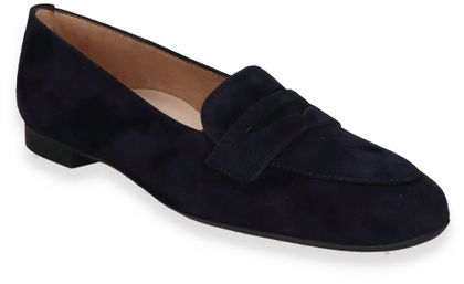 Paul Green Damen-Slipper aus Leder 110102819922 (Dunkelblau)