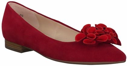 Peter Kaiser Damen-Ballerinas aus Leder 103502842989 (Dunkelrot)