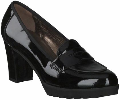 Konstantin Starke Damen-Trotteurs aus Leder 112003638687 (Schwarz)