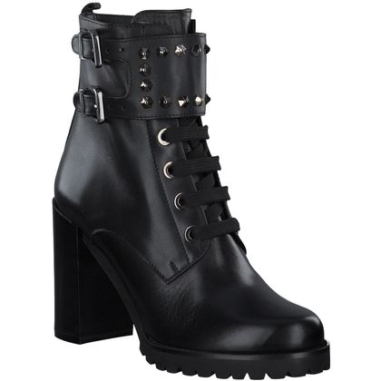 Phillip Hardy Damen-Stiefeletten aus Leder 106001813333 (Schwarz)