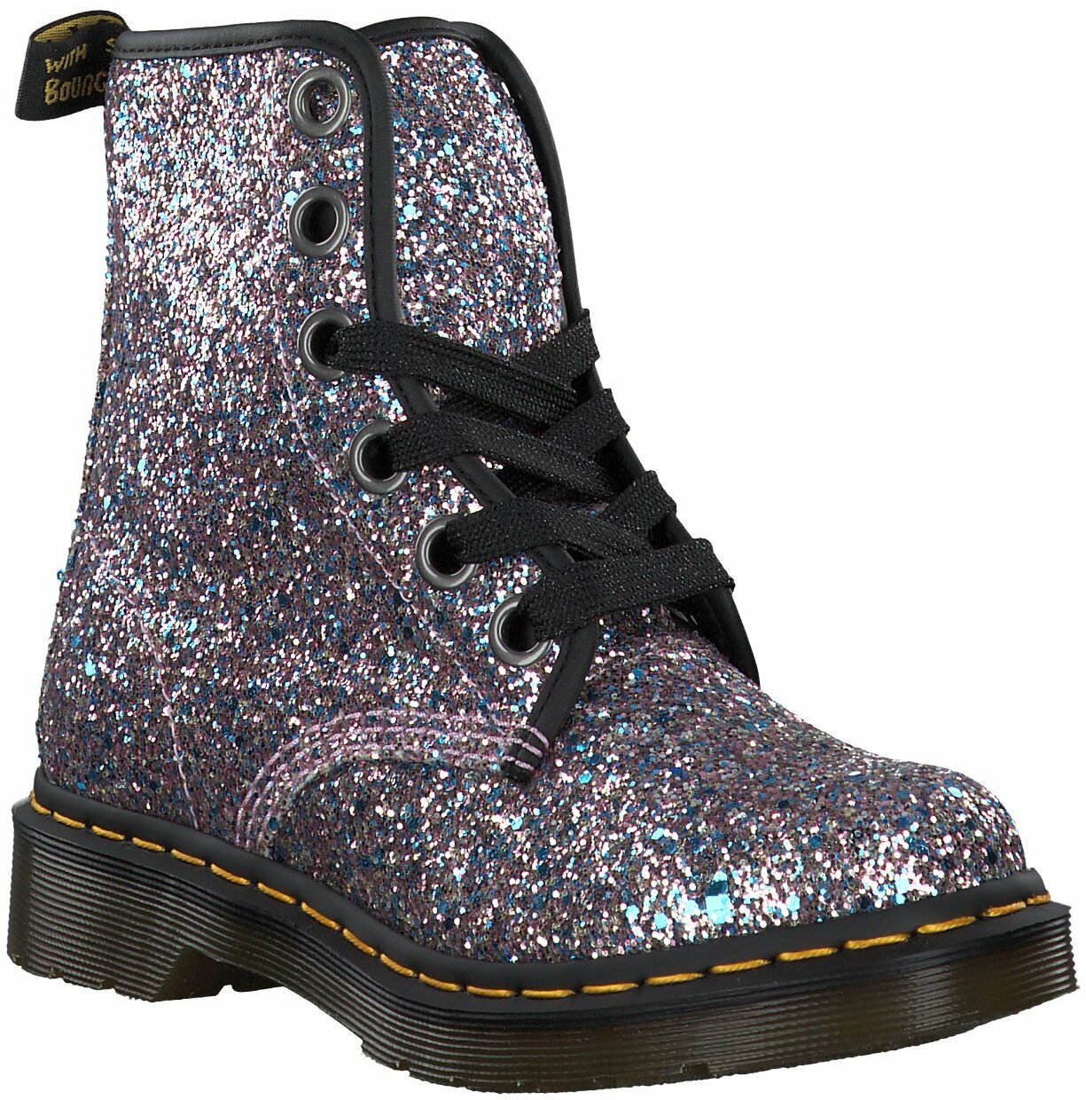 Dr. Martens Damen-Schnürboots 102911783298 (Silber/Bunt) online 