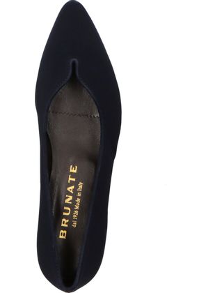 Brunate Damen-Slipper aus Leder 103107875223 (Dunkelblau)