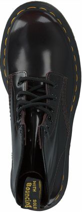Dr. Martens Damen-Schnürboots aus Leder 102291783262 (Schwarz)