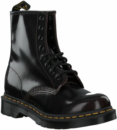 Dr. Martens Damen-Schnürboots aus Leder 102291783262 (Schwarz)