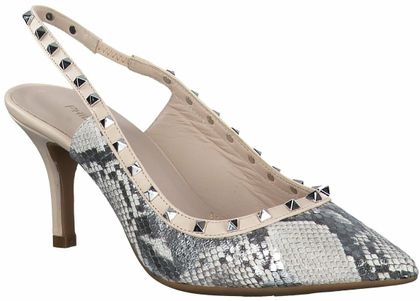 Phillip Hardy Damen-Slingpumps aus Leder 131305873159 (Beige)