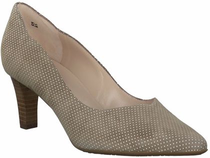 Peter Kaiser Klassische Damen-Pumps aus Leder 121302842941 (Beige)