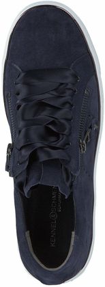 Kennel & Schmenger Damen-Schnürschuhe aus Leder 101102817624 (Blau)