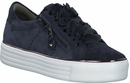 Kennel & Schmenger Damen-Schnürschuhe aus Leder 101102817624 (Blau)