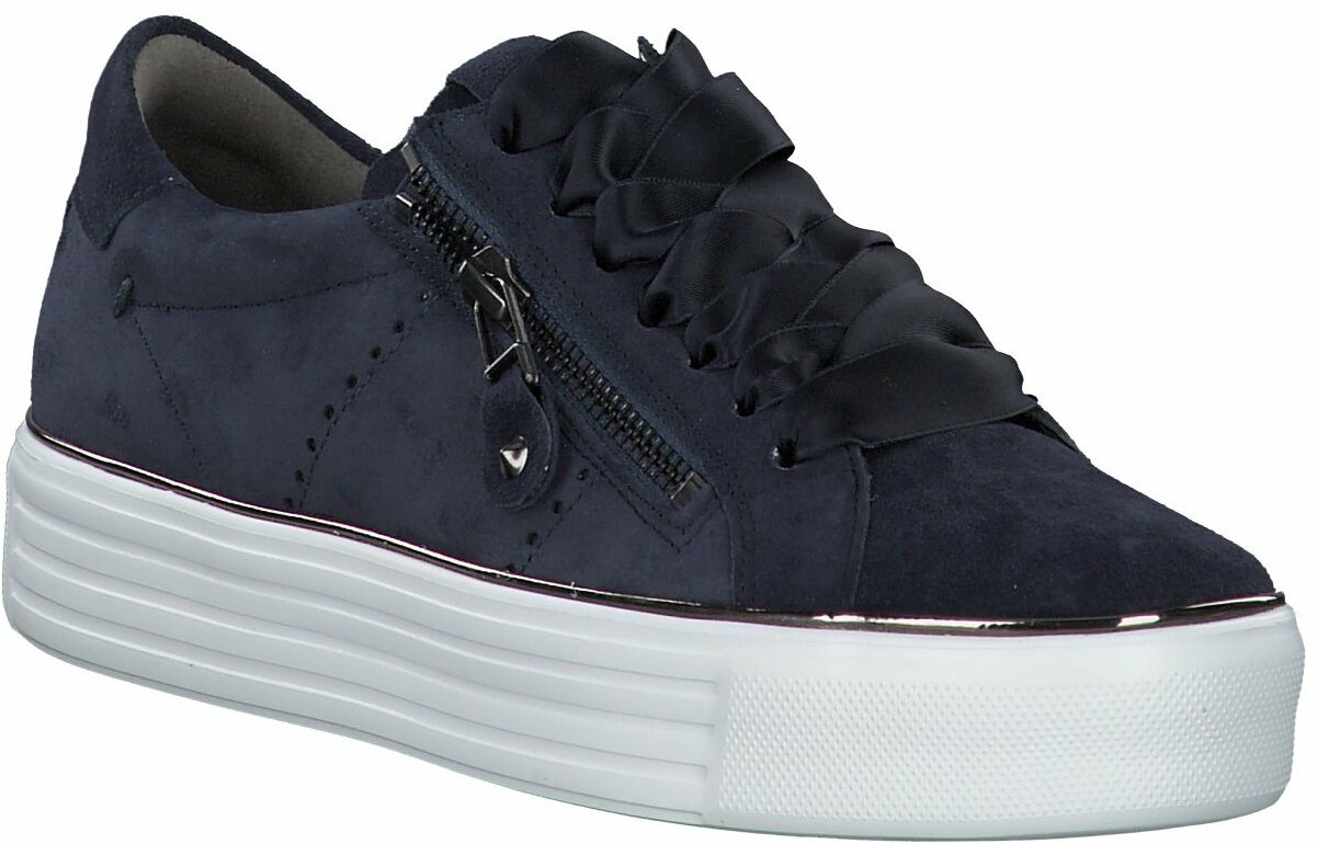 Kennel & Schmenger Damen-Schnürschuhe aus Leder 101102817624 (Blau) Bild 01