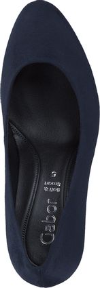 Gabor Klassische Plateau-Pumps für Damen 127102818963 (Dunkelblau)