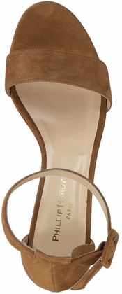 Phillip Hardy Damen-Sandaletten aus Leder 185222876483 (Braun)