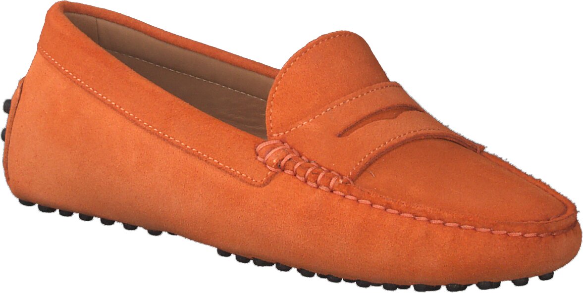 Konstantin Starke Damen-Mokassins aus Leder 100392874486 (Orange 