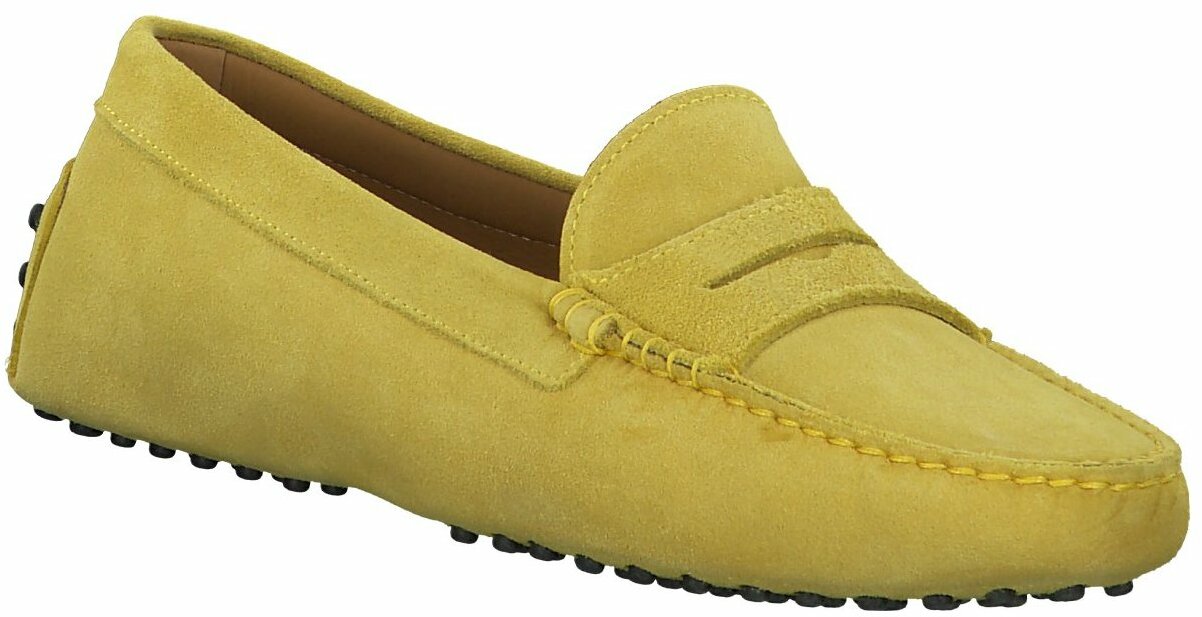 Konstantin Starke Damen-Mokassins aus Leder 100392874462 (Gelb 