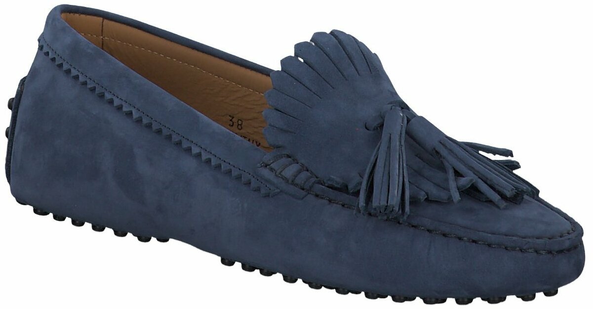 Konstantin Starke Damen-Mokassins aus Leder 100142874577 (Blau 