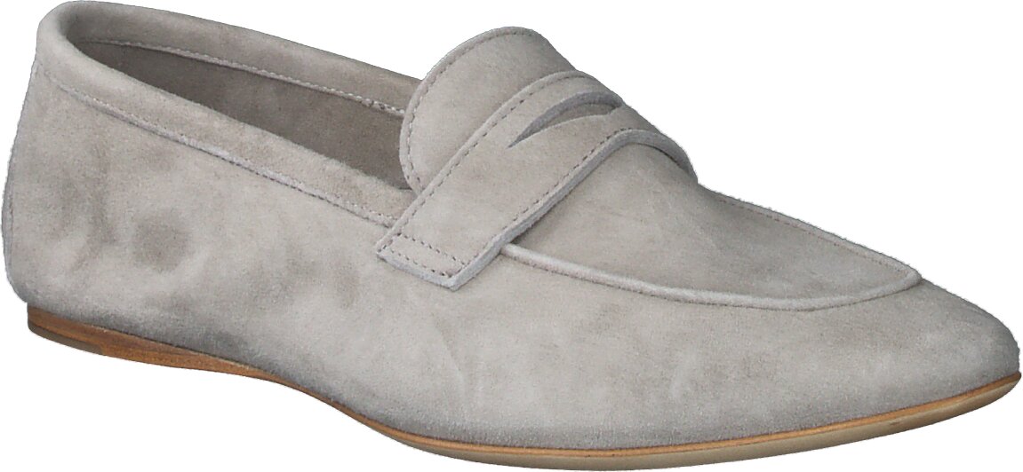 Konstantin Starke Damen-Slipper aus Leder 103442874632 (Grau 