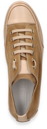 Candice Cooper Damen-Schnürschuhe 101222659320 (Beige/Braun)