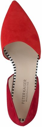 Peter Kaiser Damen-Slipper aus Leder 120502843064 (Rot)