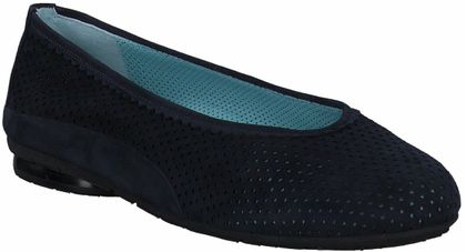 Thierry Rabotin Damen-Ballerinas aus Leder 100102876835 (Dunkelblau)