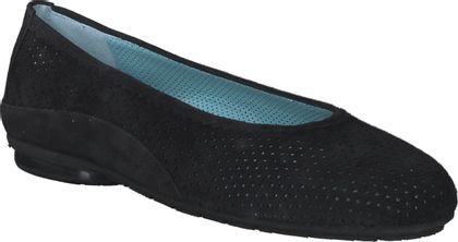 Thierry Rabotin Damen-Ballerinas aus Leder 100002876847 (Schwarz)