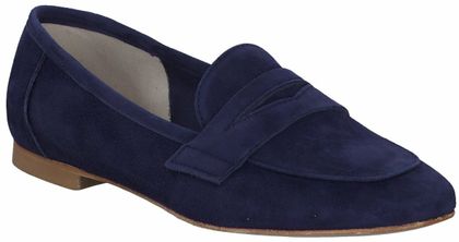 Phillip Hardy Damen-Slipper aus Leder 103102857439 (Blau)