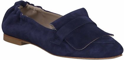 Phillip Hardy Damen-Slipper aus Leder 103102857415 (Blau)