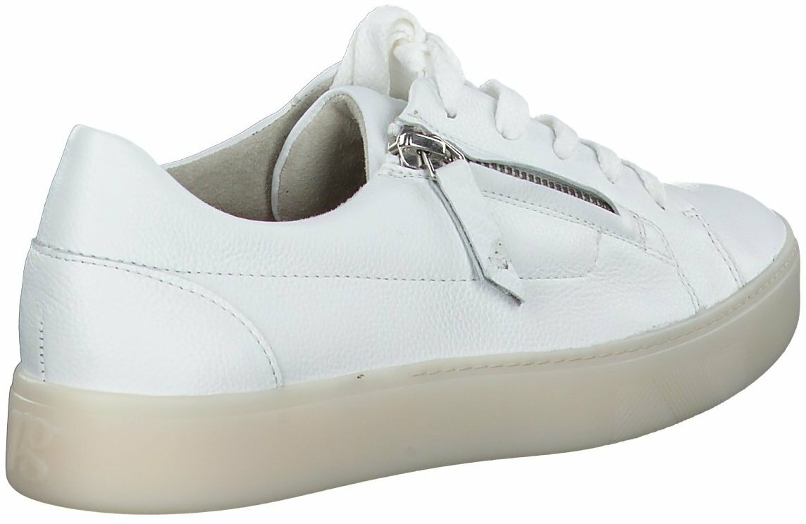 Damen Sneaker Leder Weiss