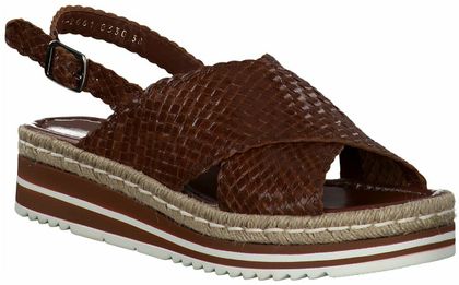 Phillip Hardy Damen-Sandalen aus Leder 184220858018 (Braun)