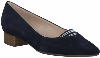 Peter Kaiser Damen-Pumps aus Leder 103102843027 (Dunkelblau)
