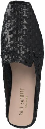 Paul Barritt Damen-Pantoletten aus Leder 180000857579 (Schwarz)