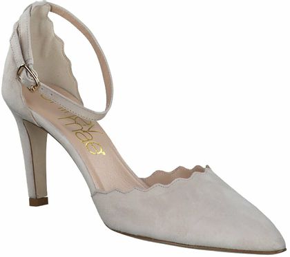 Shirley Mae Damen-Pumps aus Leder 122302858201 (Beige)