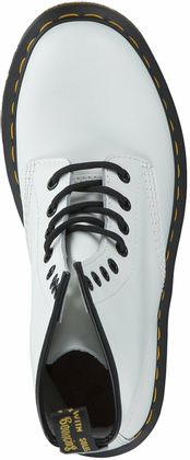 Dr. Martens Damen-Schnürboots aus Leder 102701830434 (Weiß)