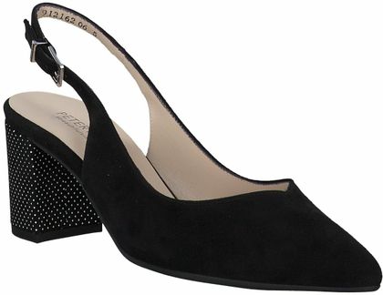 Peter Kaiser Damen-Slingpumps aus Leder 131002843167 (Schwarz)