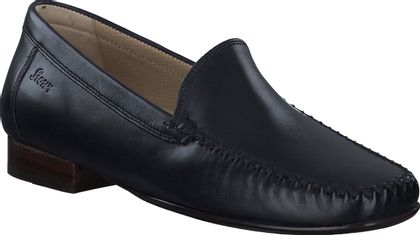 Sioux Damen-Slipper aus Leder 103101874061 (Dunkelblau)