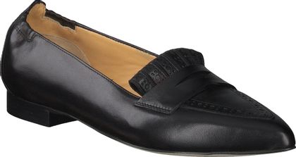 Trumans Damen-Slipper aus Leder 103001875521 (Schwarz)