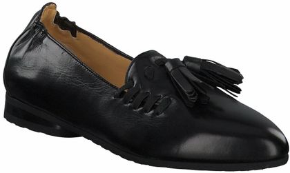 Trumans Damen-Slipper aus Leder 103001875442 (Schwarz)