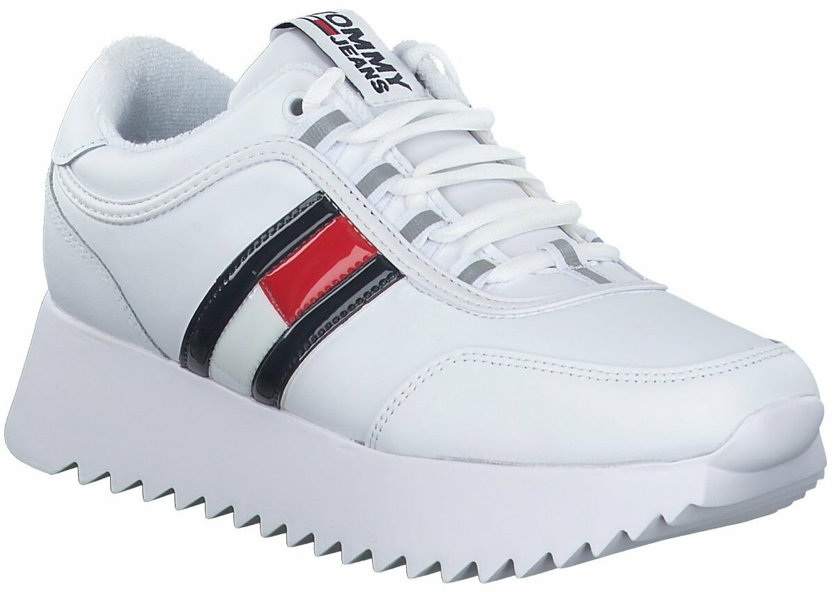 Tommy hilfiger plateau sneaker sale