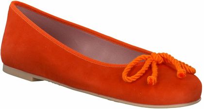 Pretty Ballerinas Damen-Ballerinas aus Leder 103392834701 (Orange)