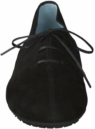 Thierry Rabotin Damen-Schnürschuhe aus Leder 101002784333 (Schwarz)