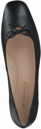 Peter Kaiser Damen-Ballerinas aus Leder 103001842990 (Schwarz)