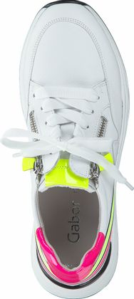 Gabor Chunky Damen-Sneaker 101781818777 (Weiß/Bunt)