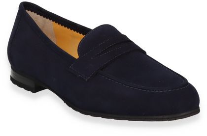 Trumans Damen-Slipper aus Leder 110102875594 (Dunkelblau)