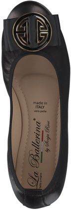 La Ballerina Ballerinas für Damen 103001874085 (Schwarz)